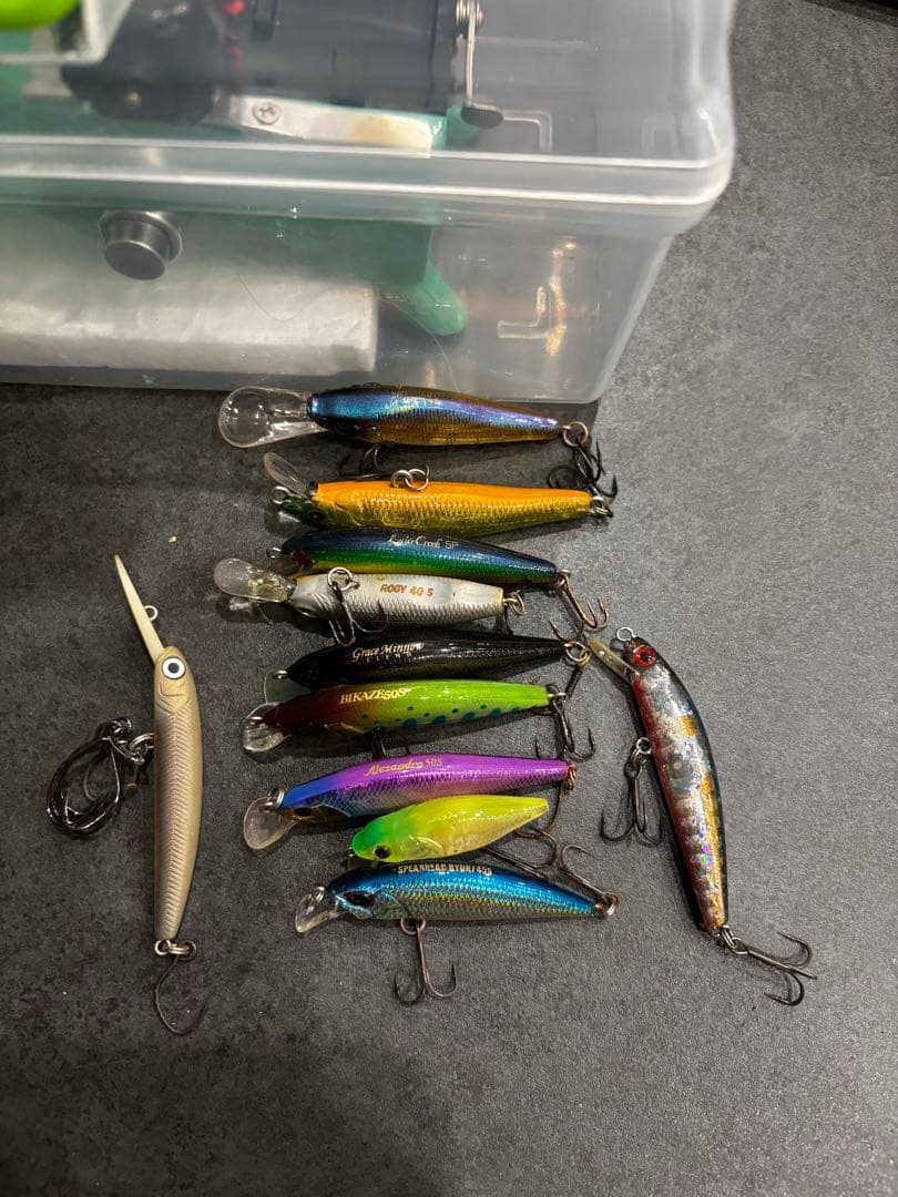 トラウトルアー 渓流 セット ミノー スプーン