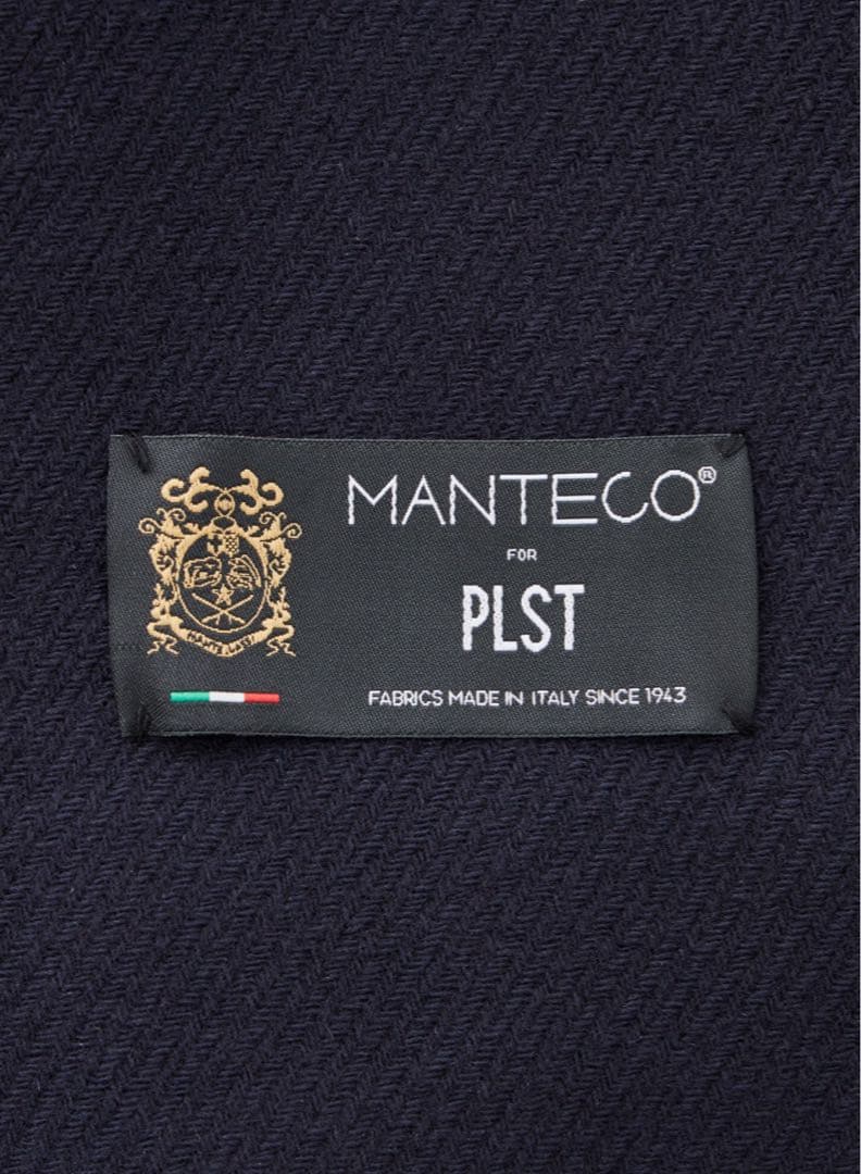 美品　PLST マンテココート　ネイビー　Sサイズ