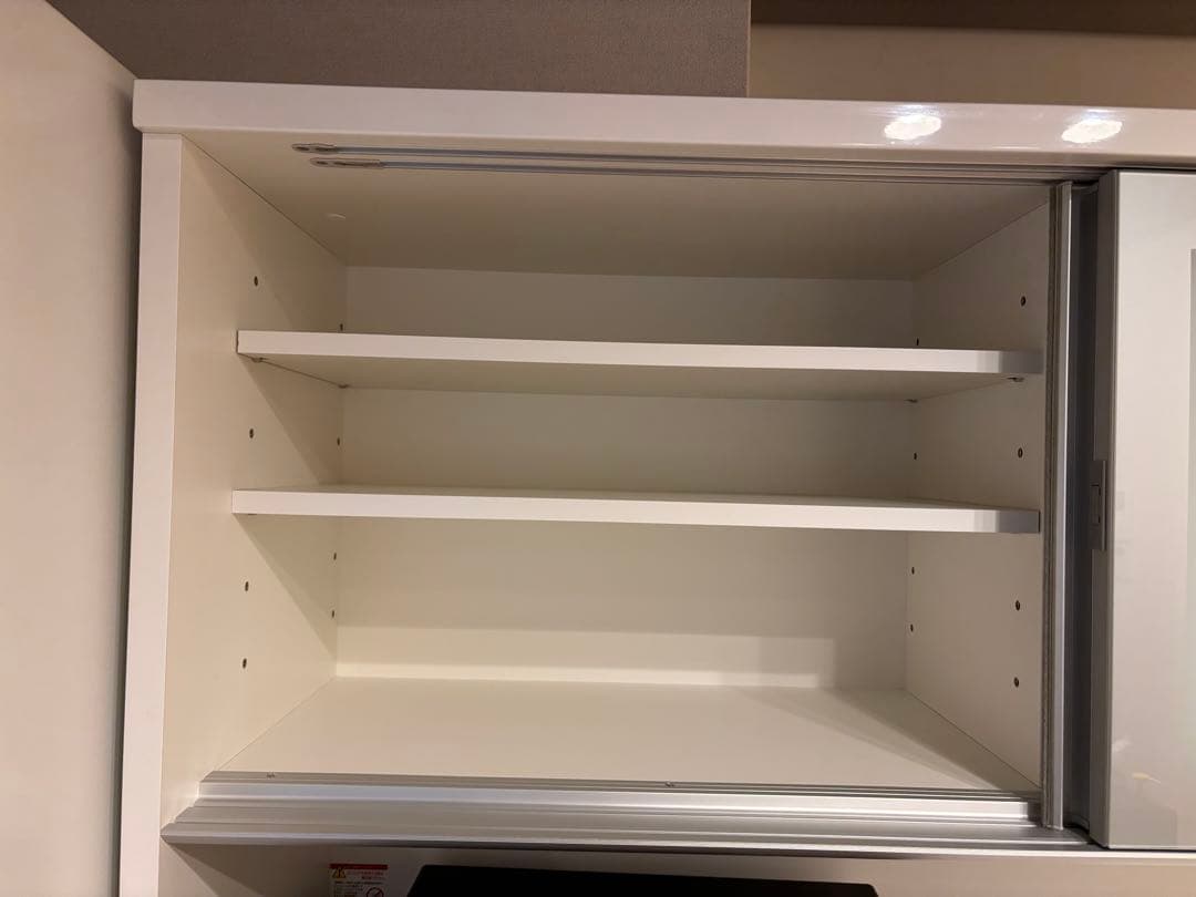 【早い者勝ち】松田家具 カップボード 食器棚 レンジボード 横幅130cm