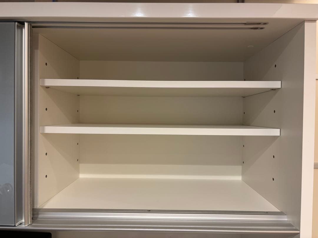 【早い者勝ち】松田家具 カップボード 食器棚 レンジボード 横幅130cm