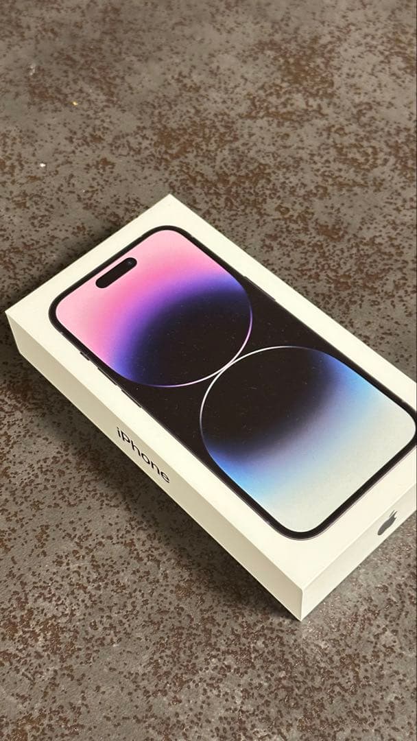 Apple iPhone14 pro 128GB ディープブルー本体