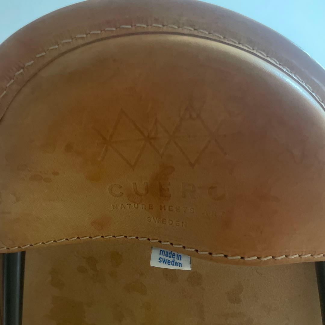 CUEROII BKFチェア ブラウン　※送料込み