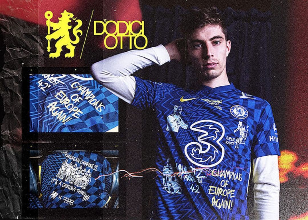 チェルシー　2021 CL優勝記念ユニフォーム　420枚限定