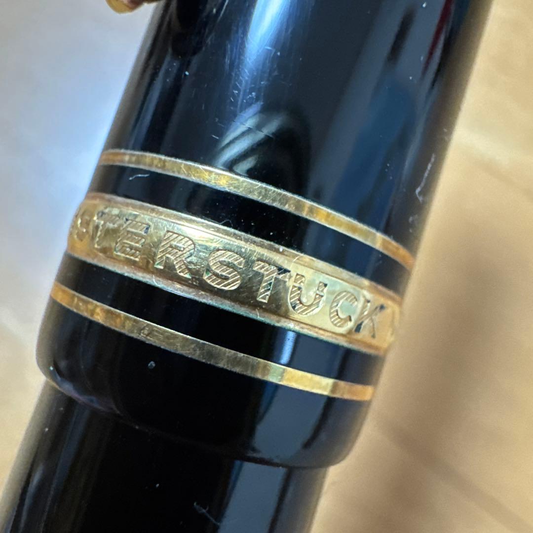 美品 MONTBLANC モンブラン 149 万年筆 18k M ブラック