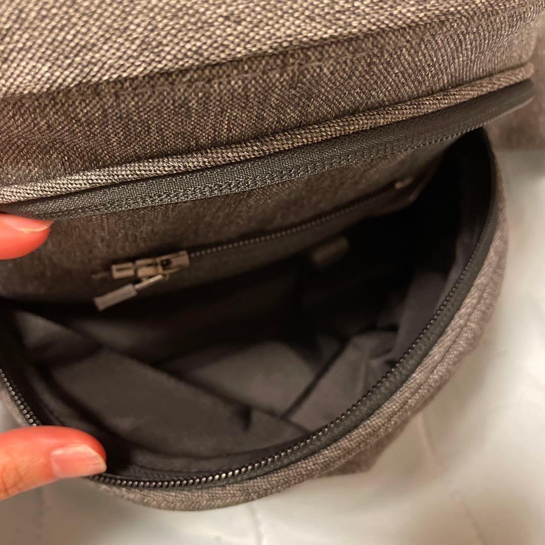 POLBAN ポルバン アドバンス ヒップシート メランジグレー ショルダー付き