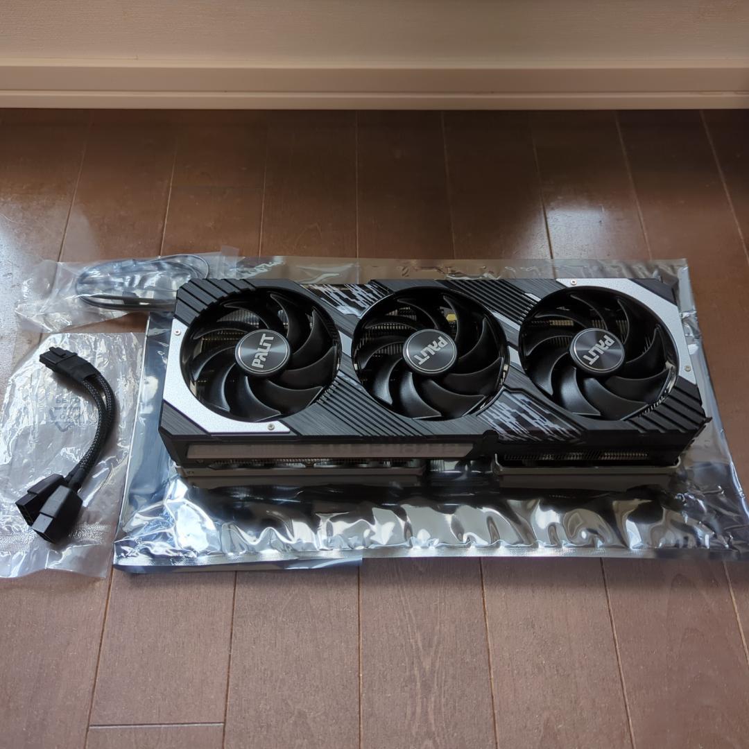 グラフィックボード・グラボ・ビデオカード Palit GeForce RTX 4070 Ti 12GB GamingPro