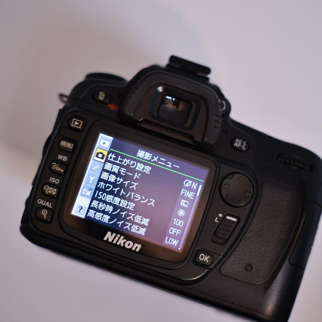 スマホ転送可作例あり Nikon D80 一眼レフデジタルカメラ 電池 レンズ