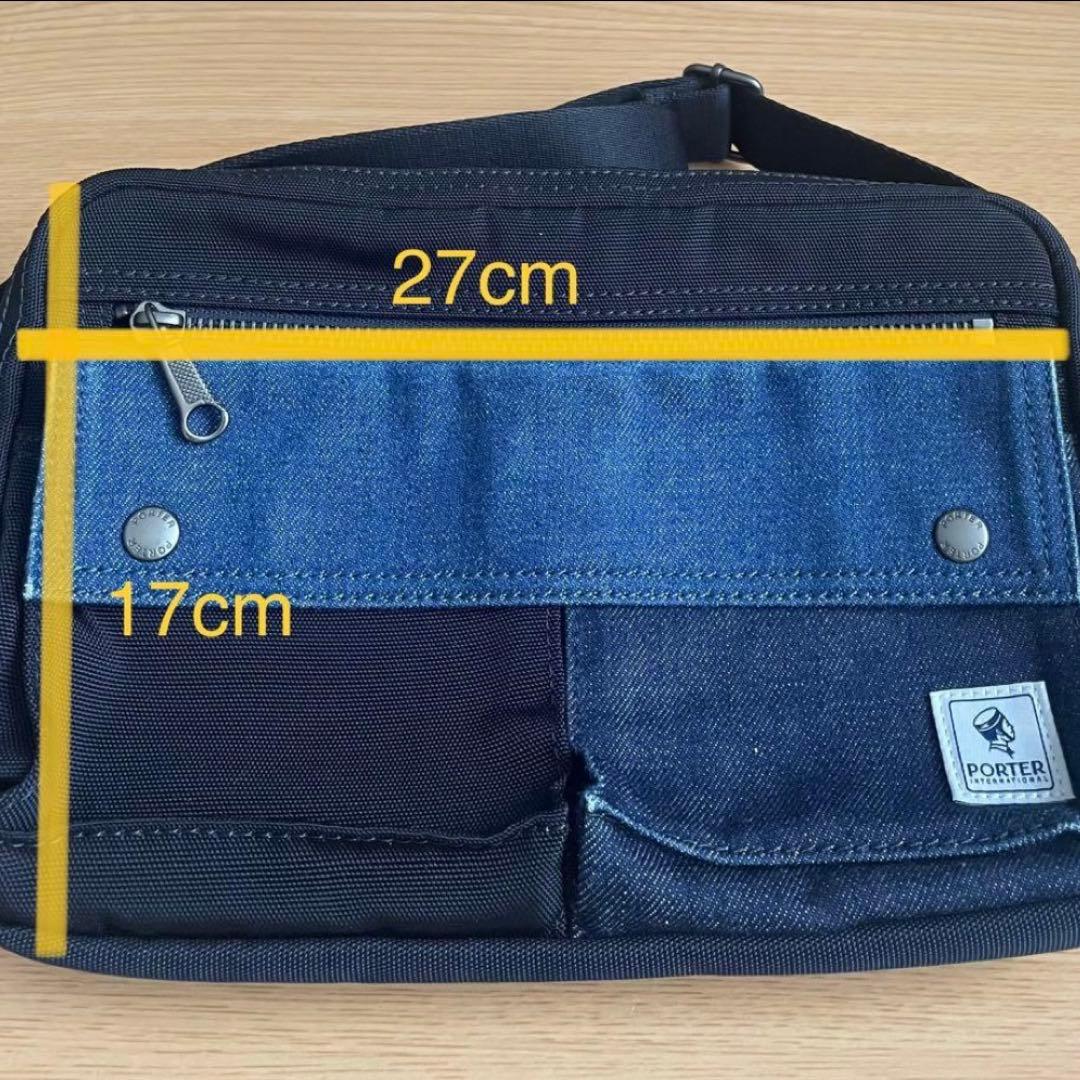 PORTER ショルダーバッグ デニム　吉田カバン