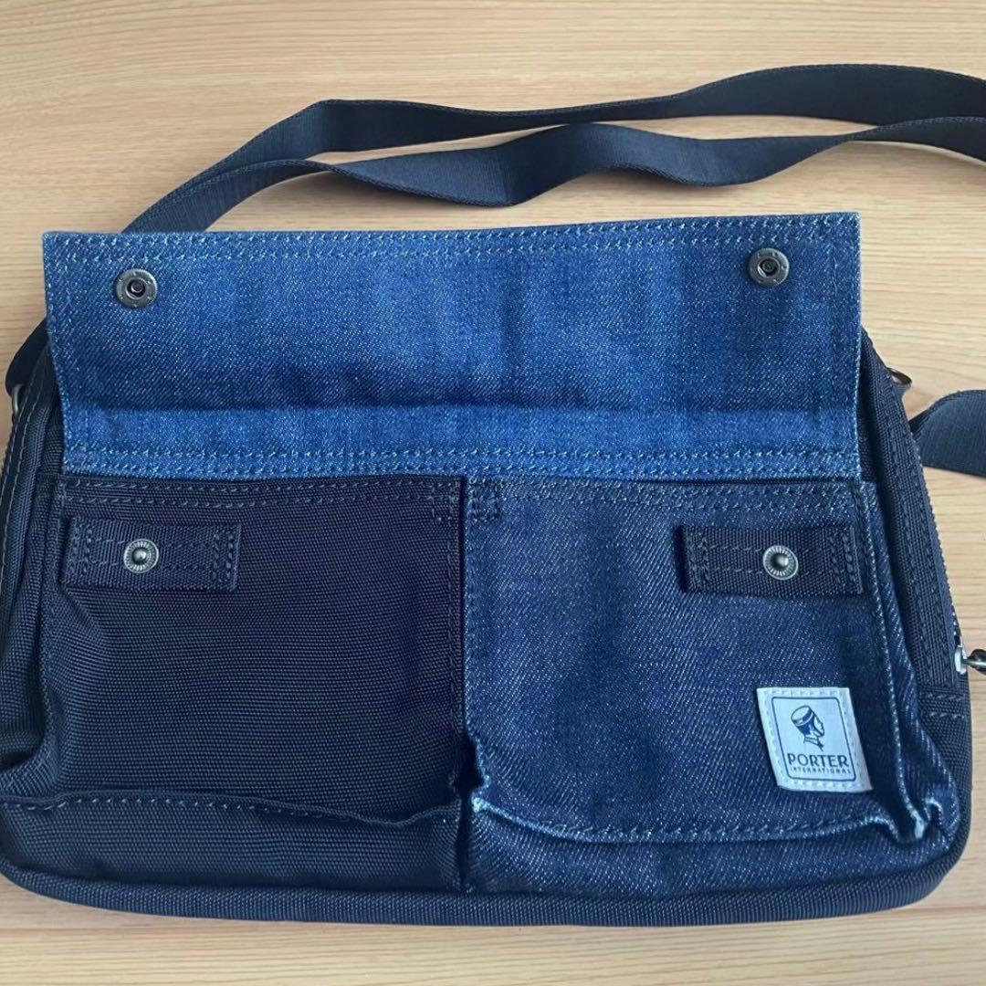 PORTER ショルダーバッグ デニム　吉田カバン