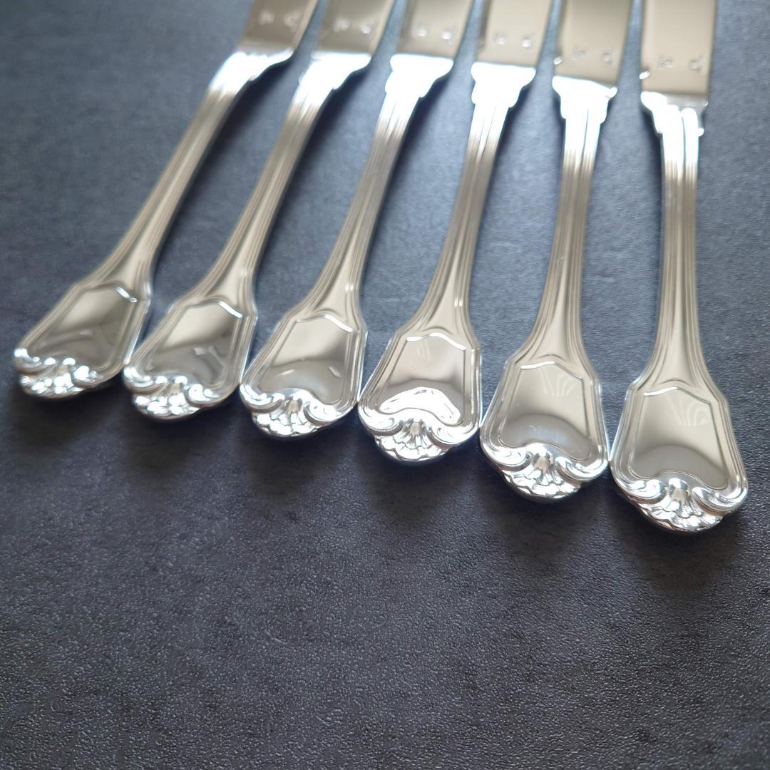 希少 極美品 クリストフル ポートロイヤル フィッシュナイフ 6点