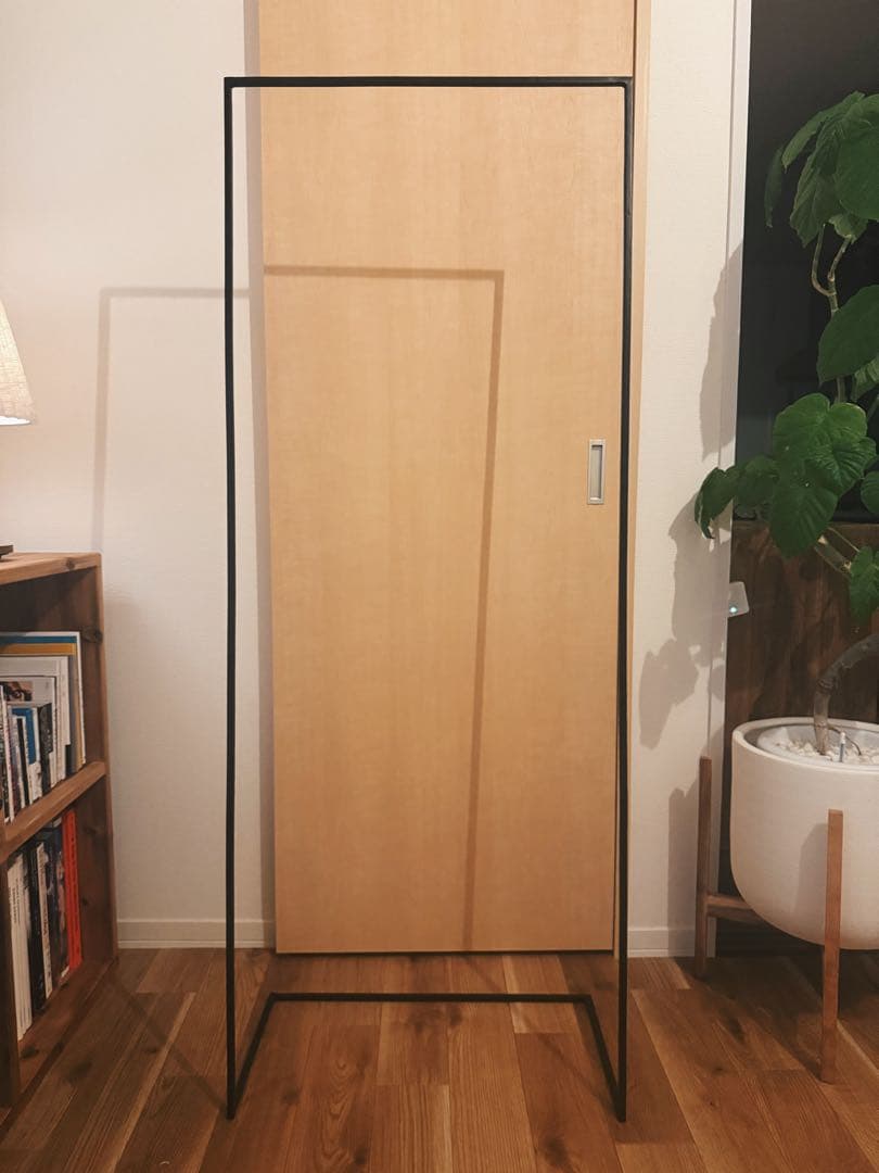 アイアンハンガーラック　黒　ヴィンテージ　アンティーク