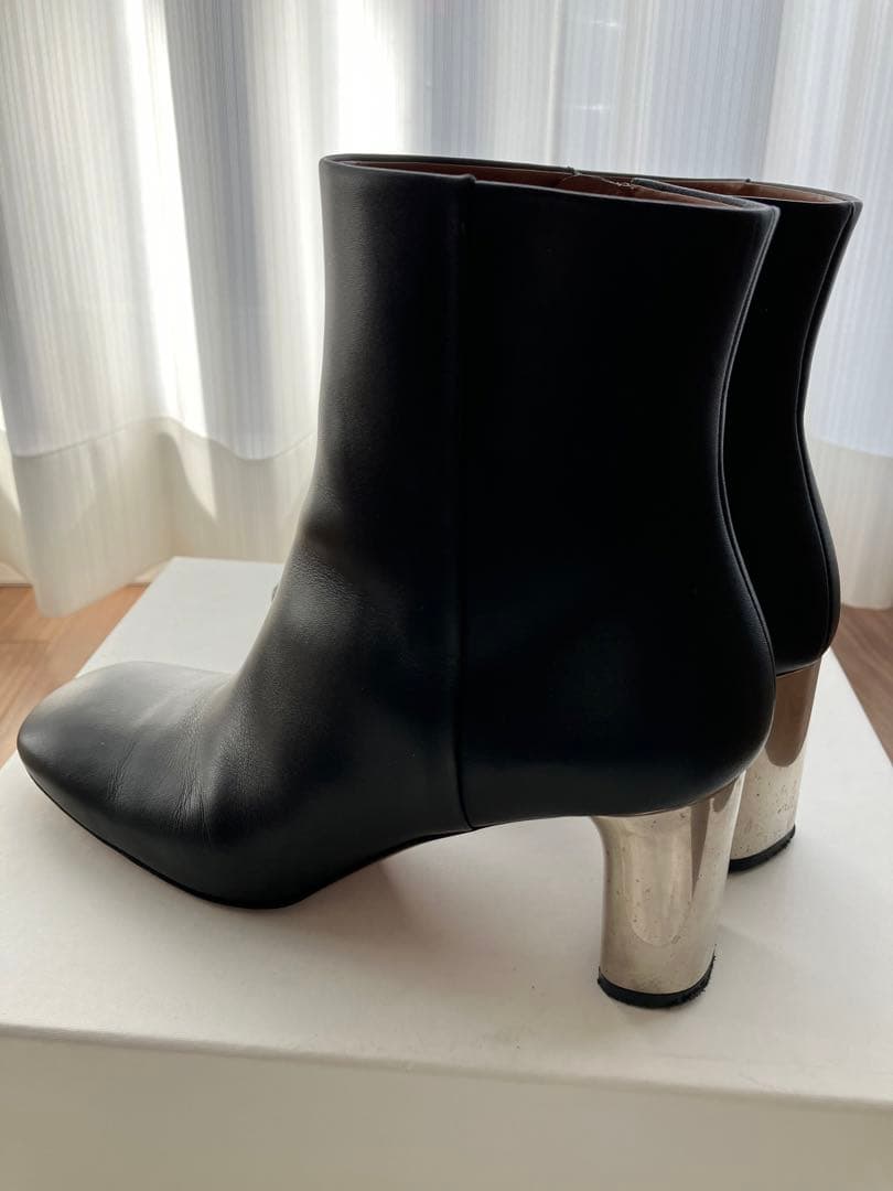 CELINE bambam メタルヒールショートブーツ　36