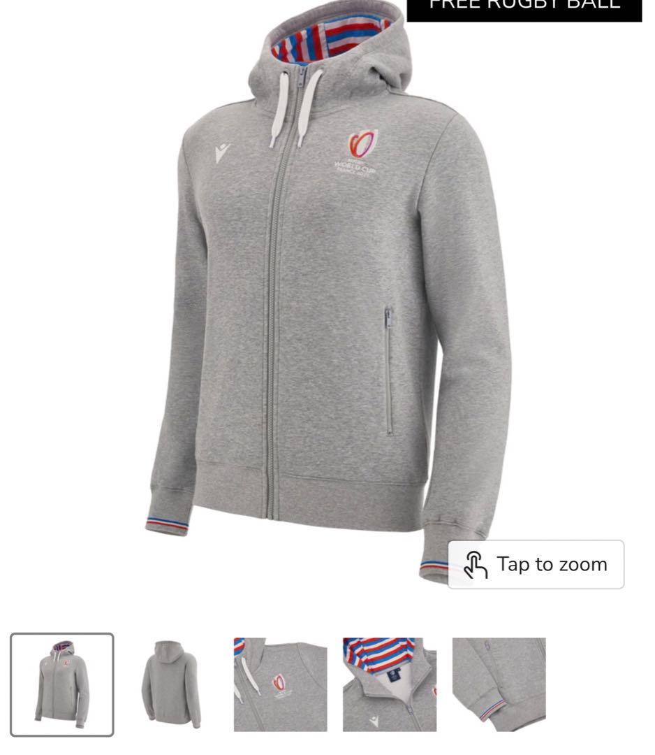 ラグビー ワールドカップ2023 パーカー スウェット マクロン 完売品