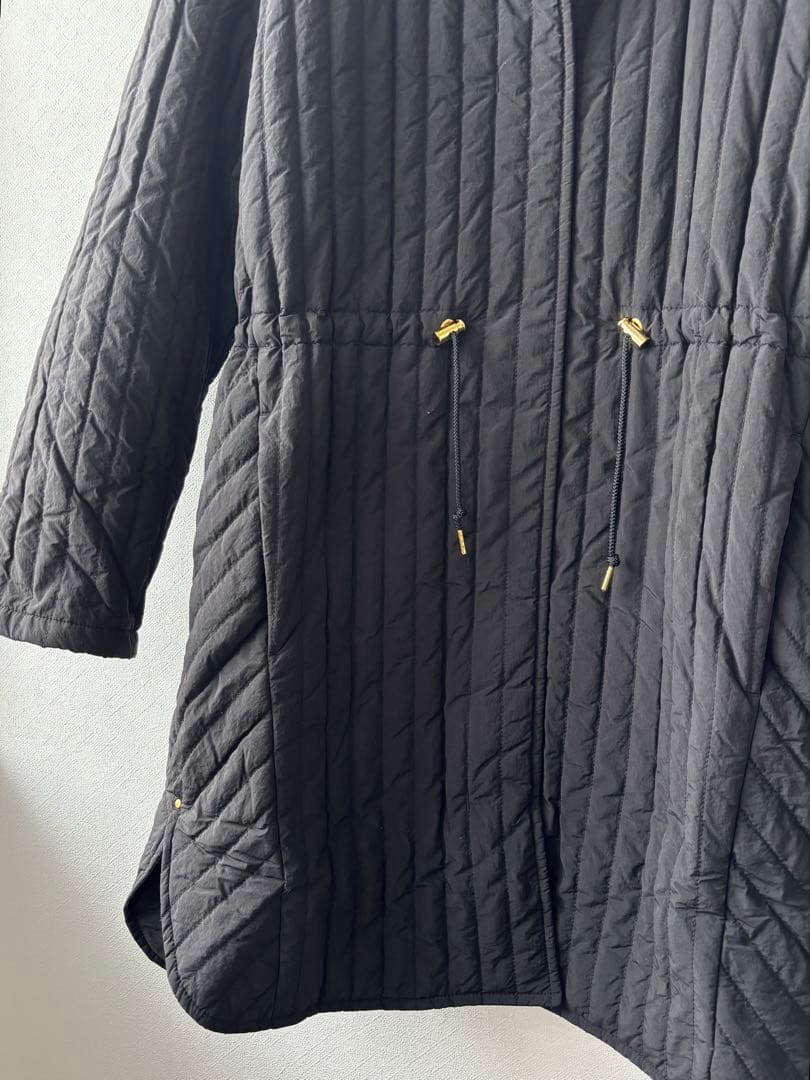 バンヤードストーム　barnyardstorm ストライプキルティングコート