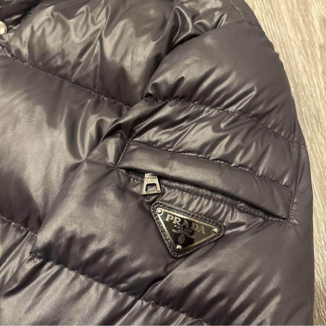 PRADA プラダ ダウンジャケット ブラック 黒