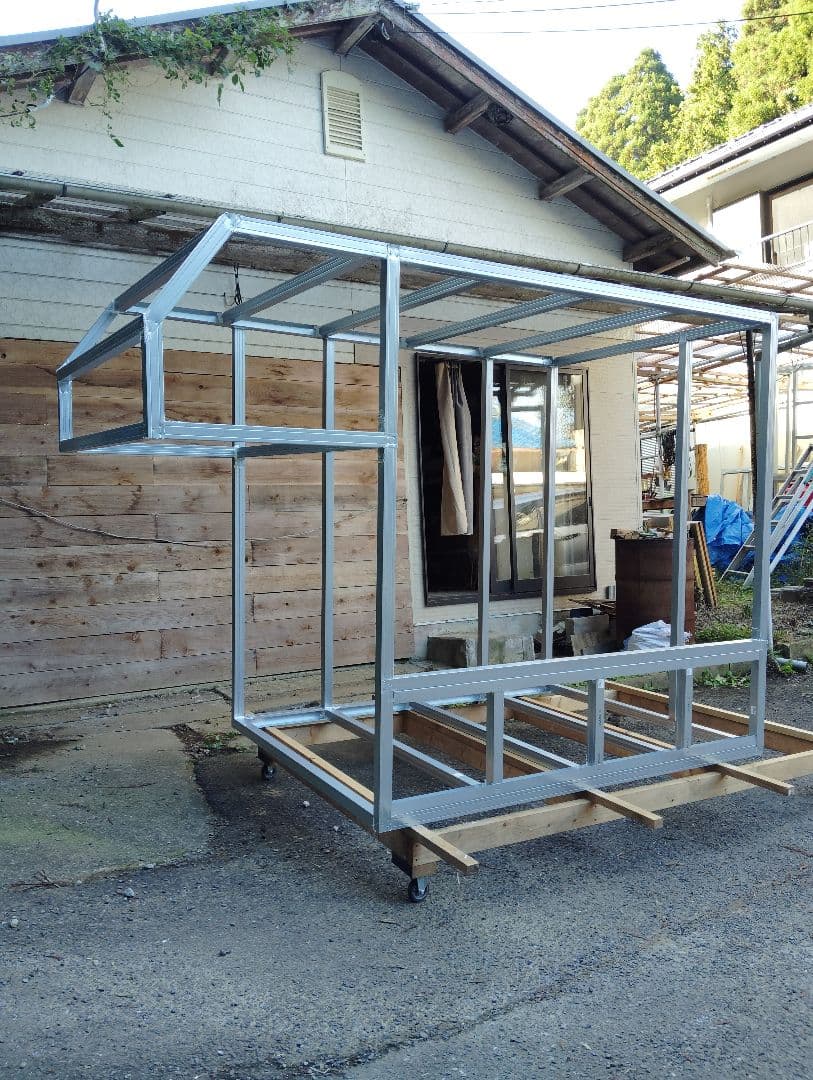 車*ん様 軽トラック用キッチンカー軽キャンフレーム