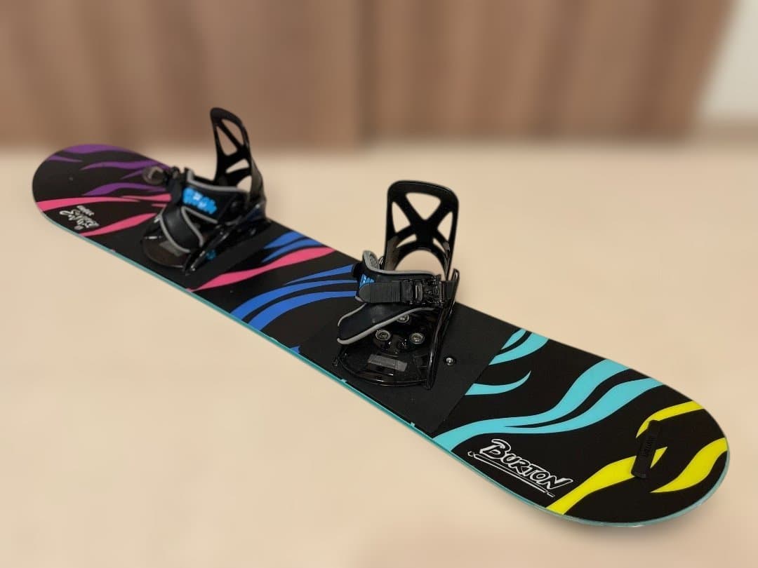 【BURTON 115cm 20.5cm】キッズスノーボードセット