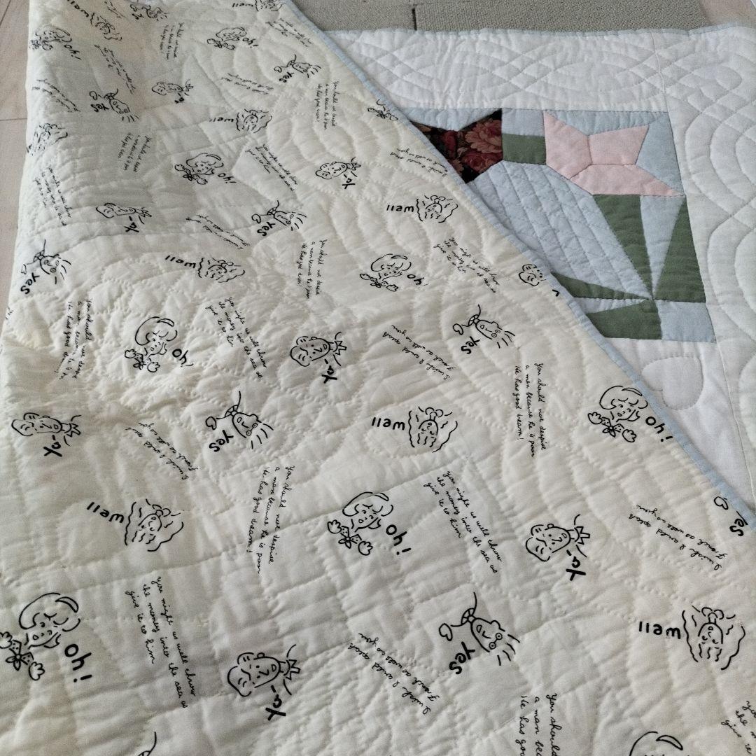 パッチワークタペストリー★ ハンドメイド★キルティング★ベビーキルト★キルト