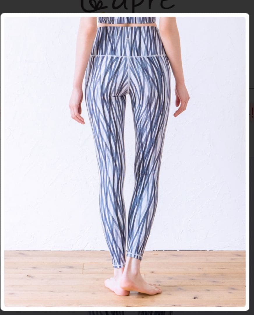 SUKALA LAVA リントスル　ラインプリントレギンス　L 新品　未開封