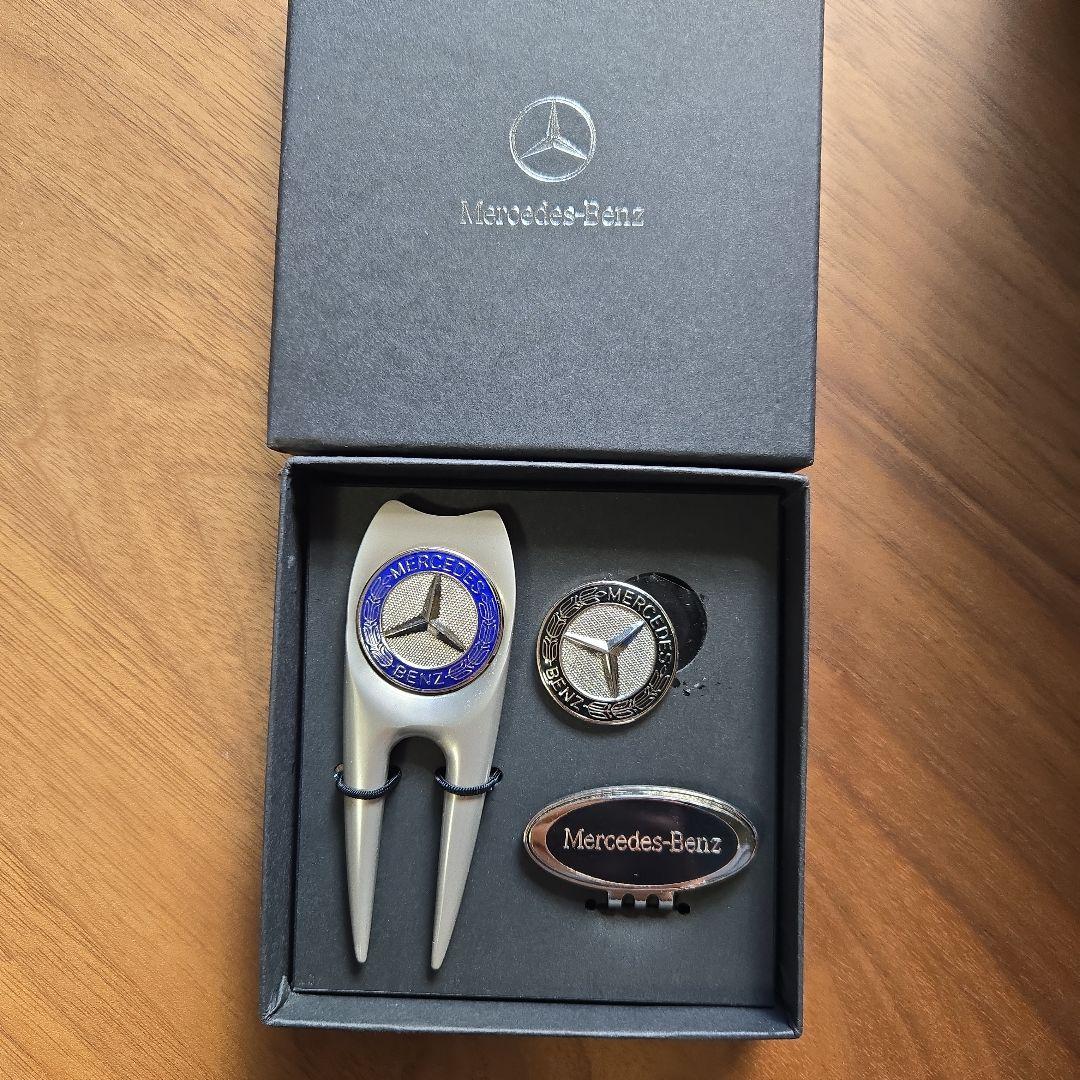 【新品】Mercedes-Benz ゴルフマーカーセット