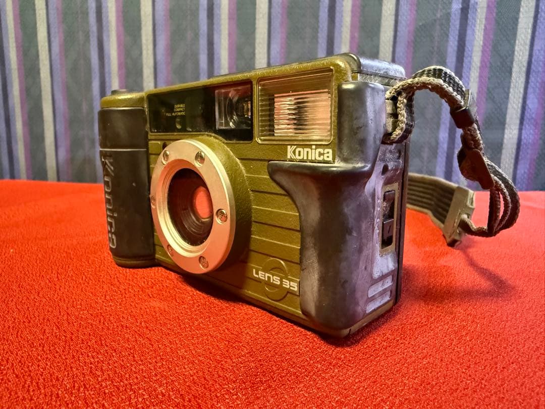 Konica フィルムカメラ 現場監督 LENS 35 コニカ レトロ カメラ