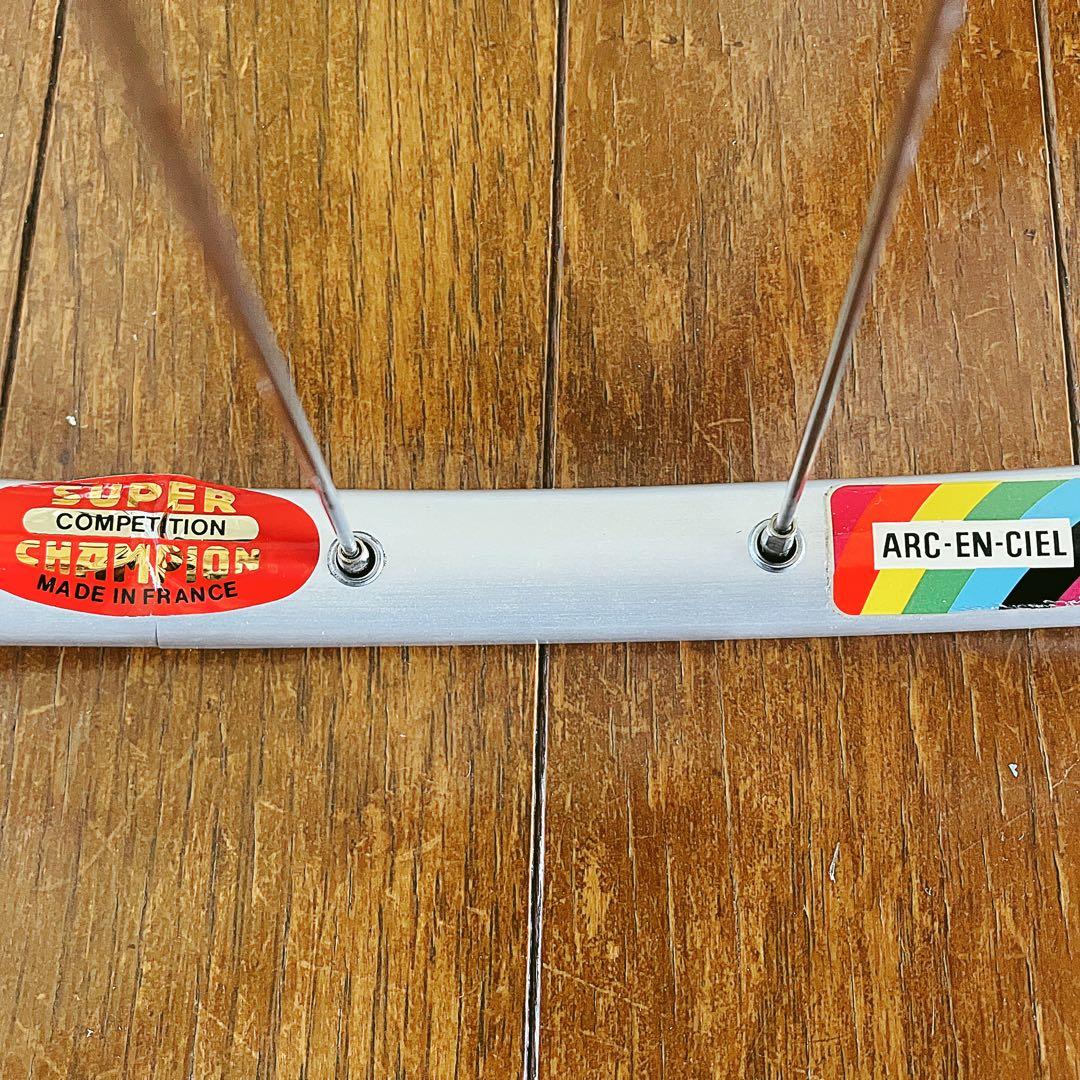 【週末のみお値下げ中】新品未使用　スーパーチャンピオン アルカンシエル　前後リム