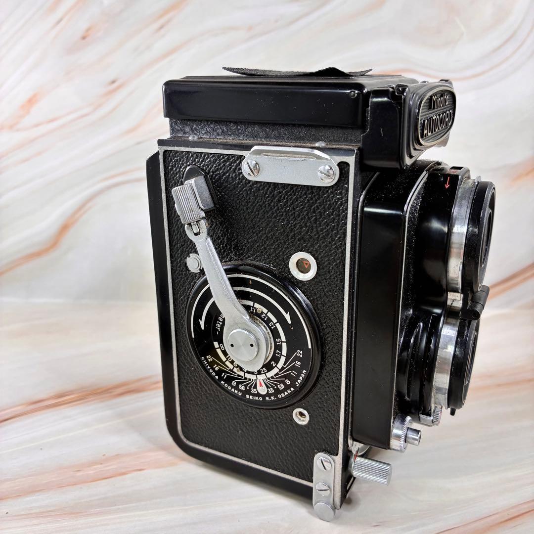 ミノルタ　オートコード　二眼レフカメラ　レンズキャップ ジャンク