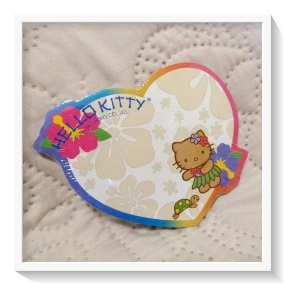 【新品未開封】激レア　日焼けキティ　ハワイ限定　メモ帳4冊