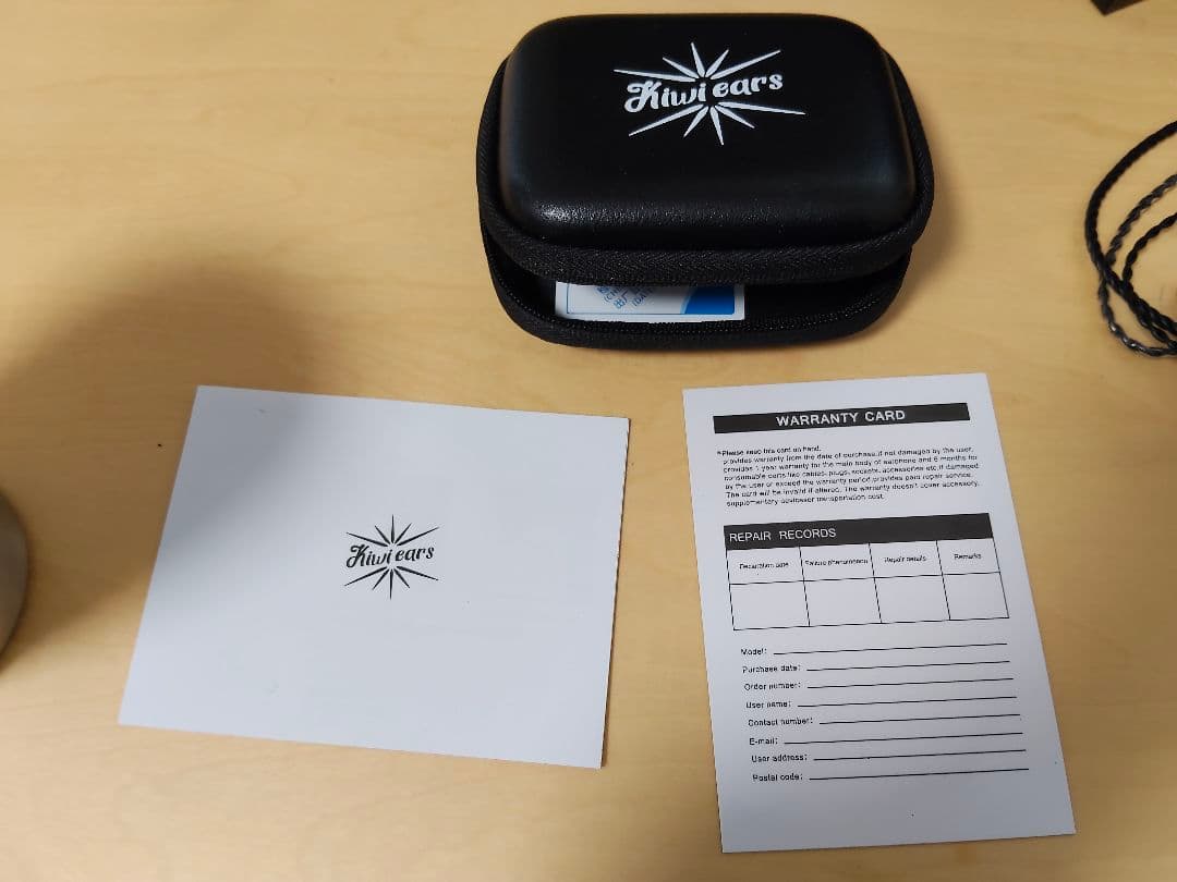 Kiwi Ears Étude リケーブルイヤホン