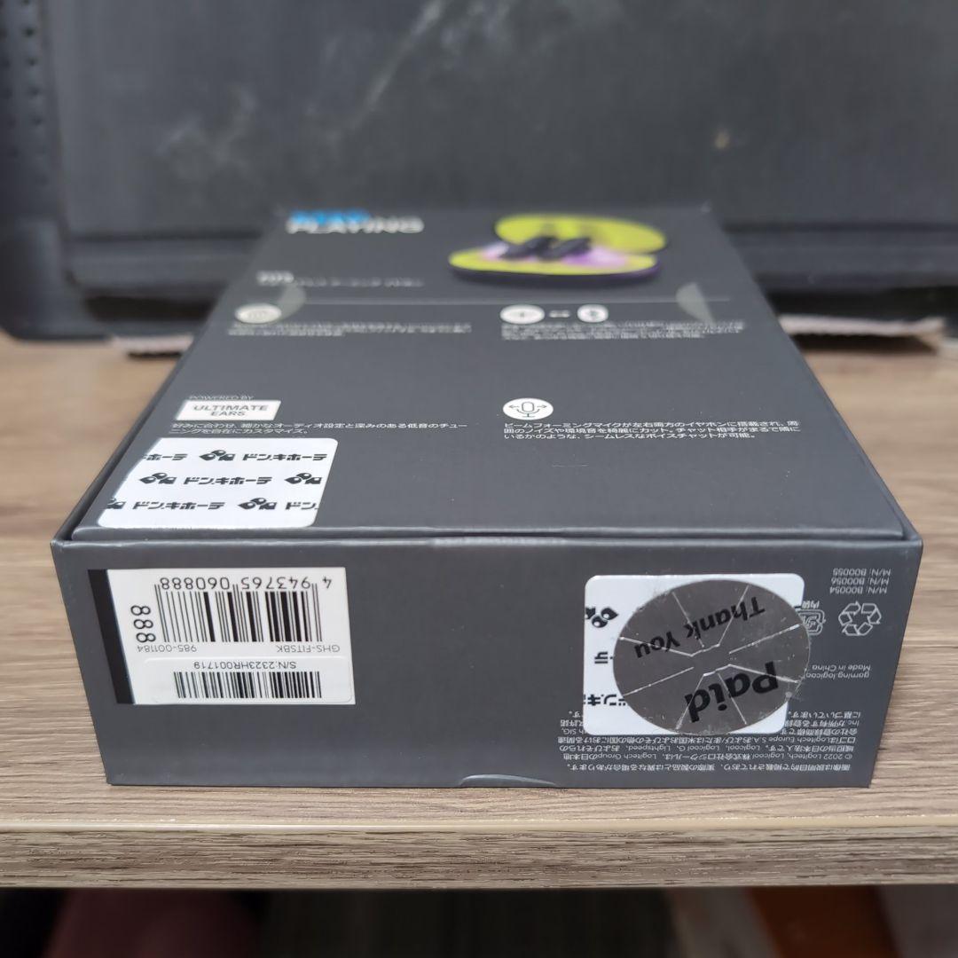 Logicool G FITS ワイヤレスゲーミング イヤホン 新品