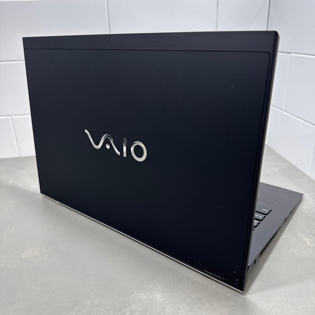 【高性能】VaioSX14ブラック☘10世代i7☘NVMe512GB