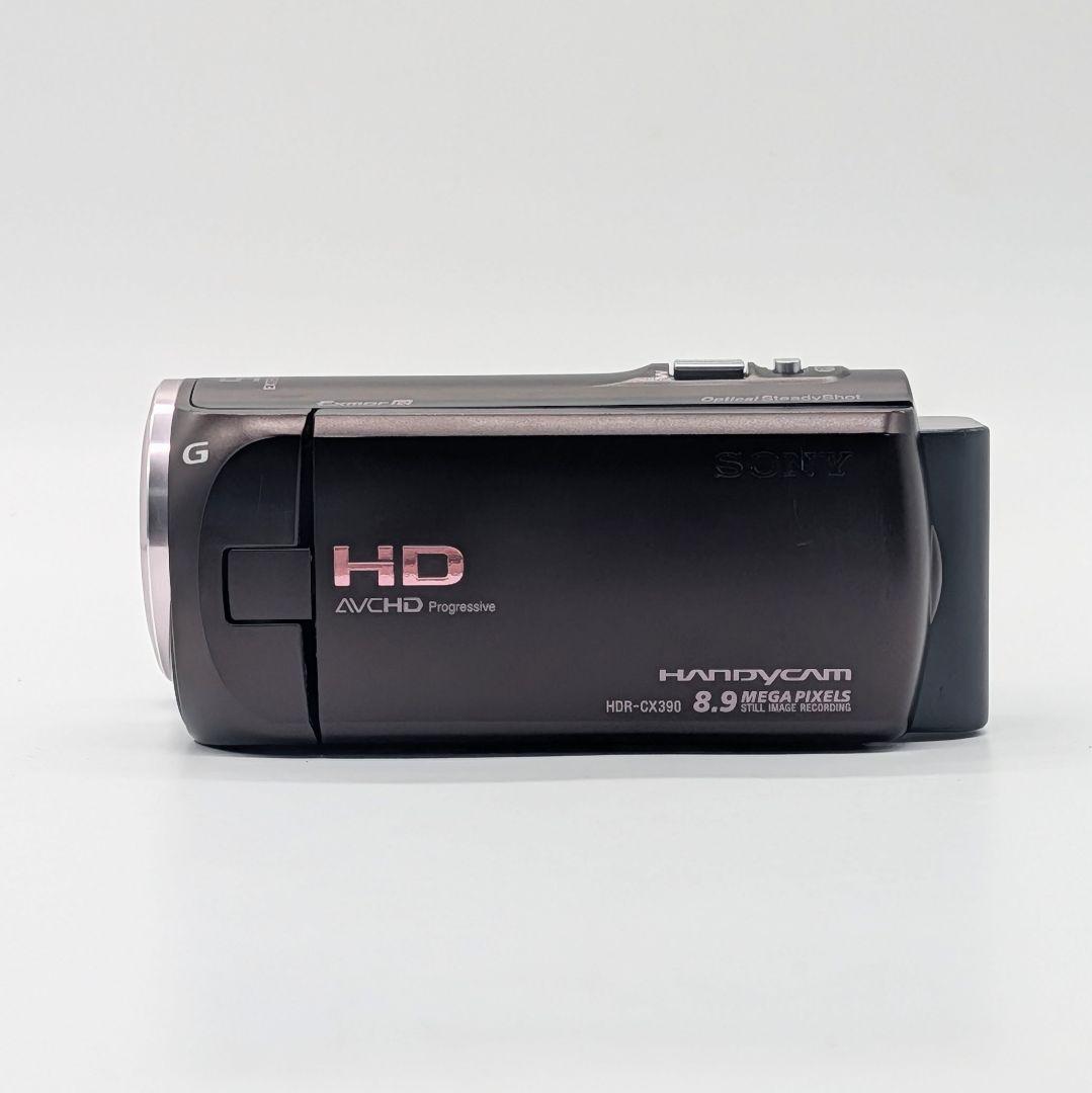 【極美品】SONY Handycam HDR-CX390 ボルドーブラウン