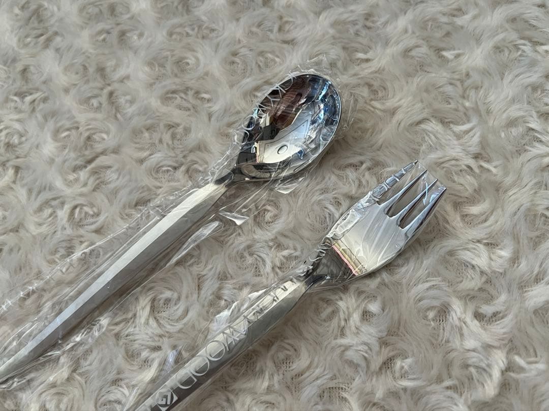 ラッキーウッド　カトラリーセット　デラックス　スプーン＆フォークセット〈25本〉