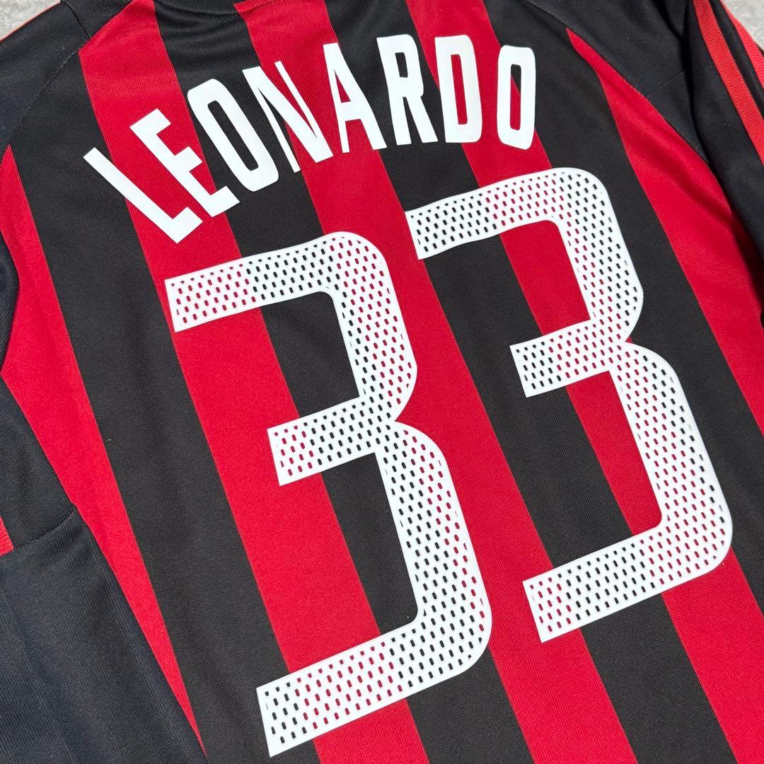 ACミラン 02/03 #33 レオナルド 長袖 ユニフォーム