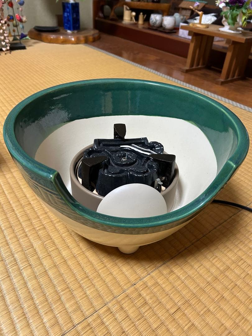 風炉型　電熱器　茶道用ヒーター