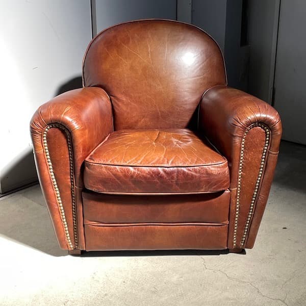 HALO 一人掛けソファ　１Pソファ　キャメル　本革レザー　アスプルンド