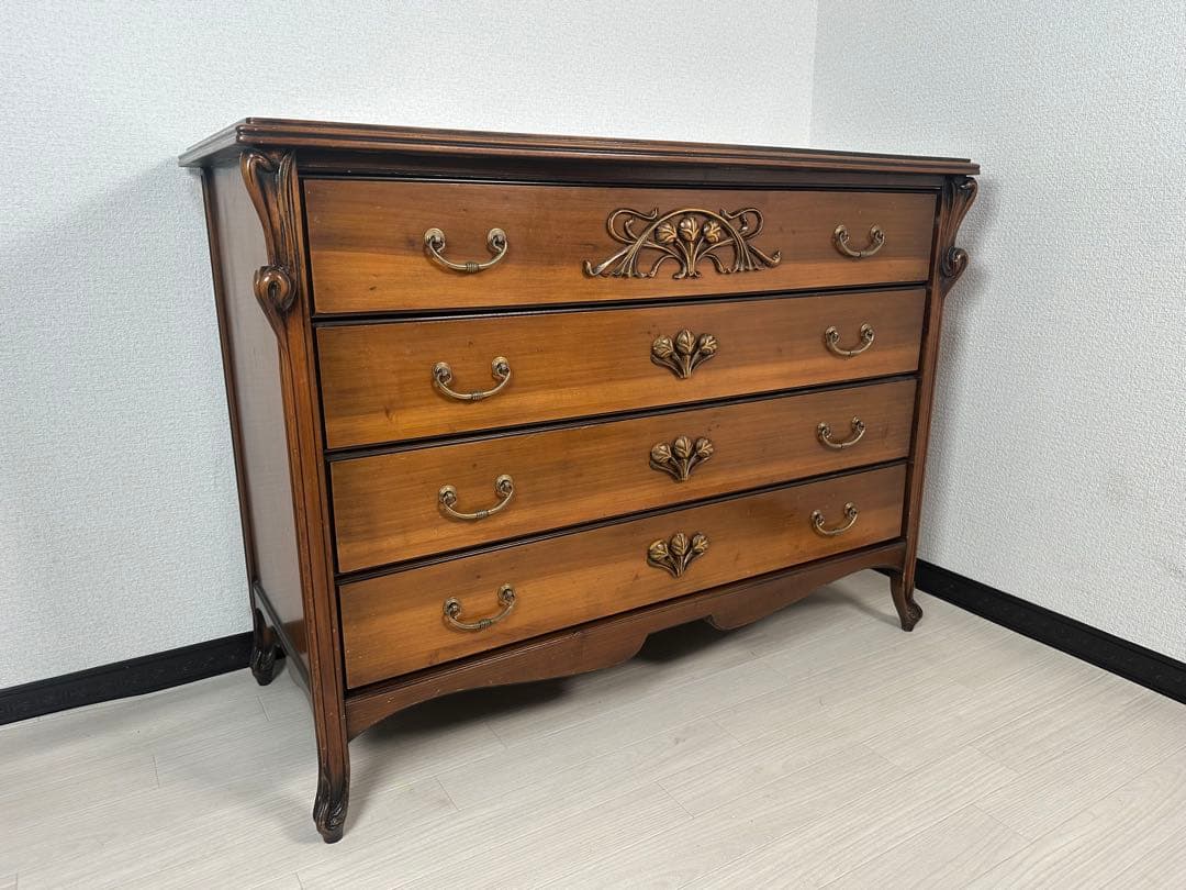 medea メデア 4段チェスト アールヌーボー様式 ロココ ※i1※