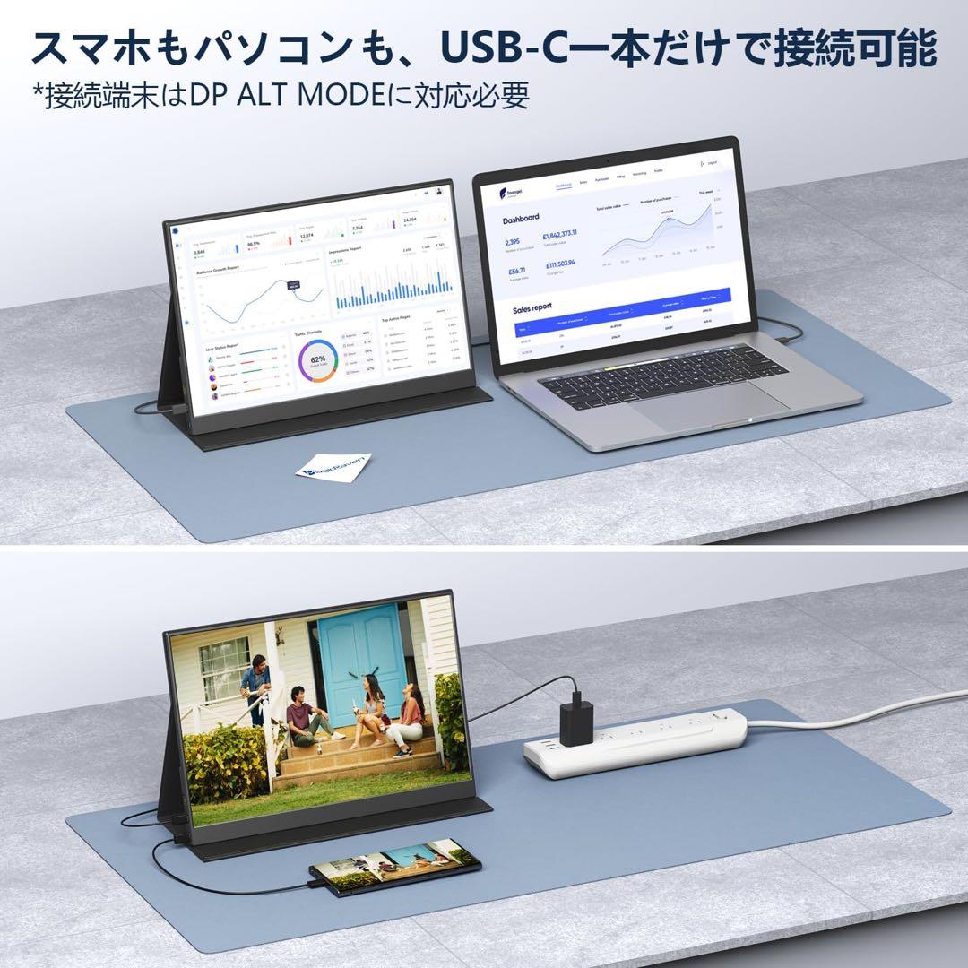 MagicRaven 14インチポータブルモニター1200P モバイルモニター