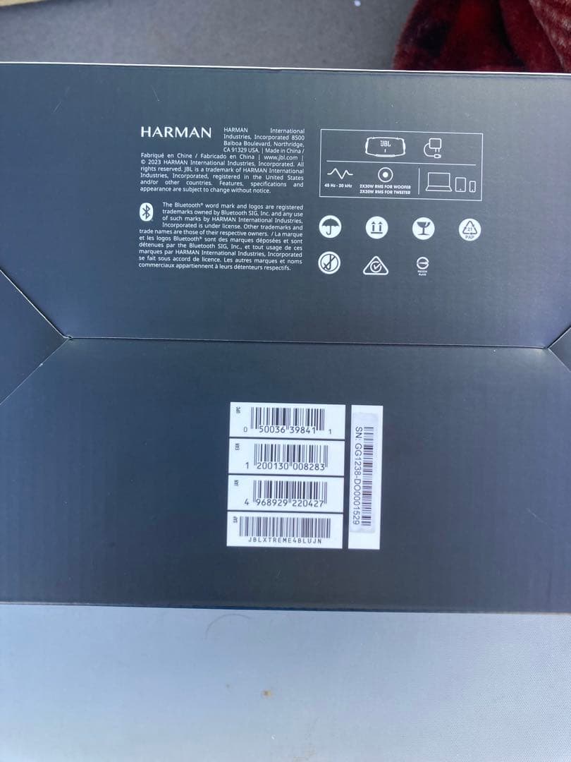 JBL XTREME4 Bluetoothスピーカーブルー