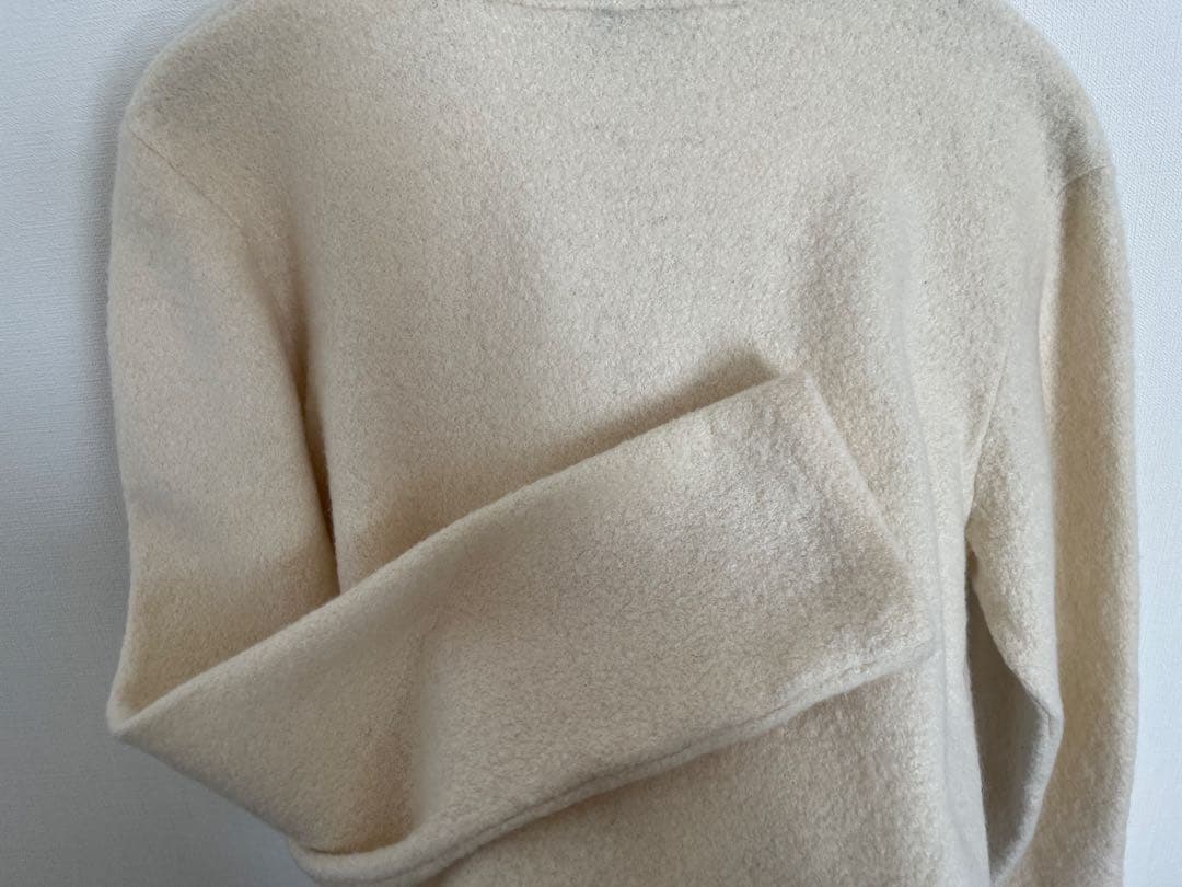 Agnès B. カーディガンプレッション　ウール100%