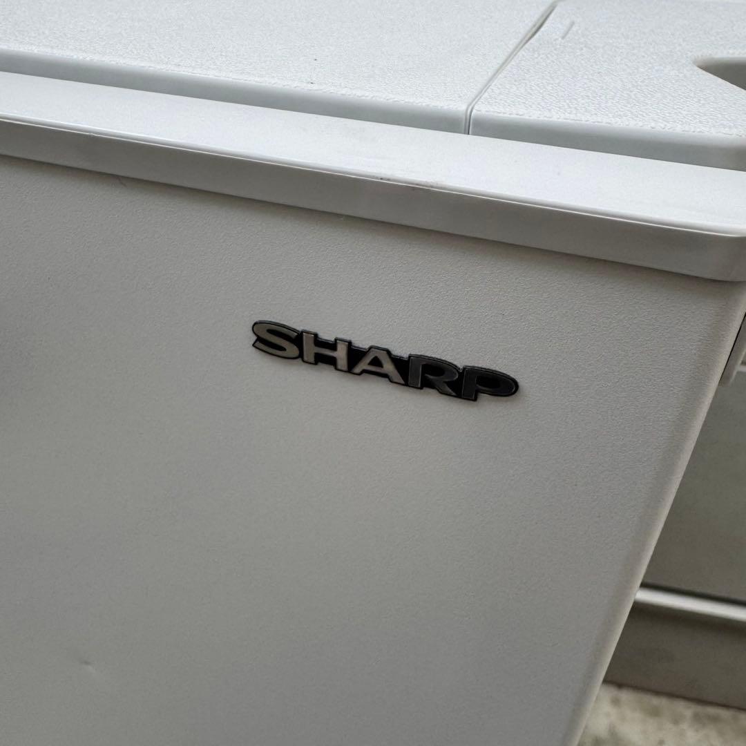 110⭐️2024年製美品★シャープ冷蔵庫　右、左開き　一人暮らし　マットホワイト