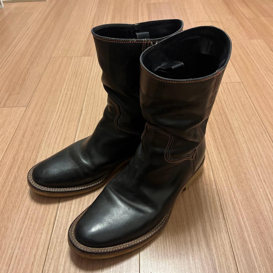 BUTTERO ブッテロ ペコス ブーツ 42 エンジニア サイドゴア ローパー