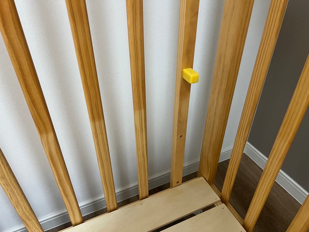 大和屋【アネシス】ベビーベッド 収納付き