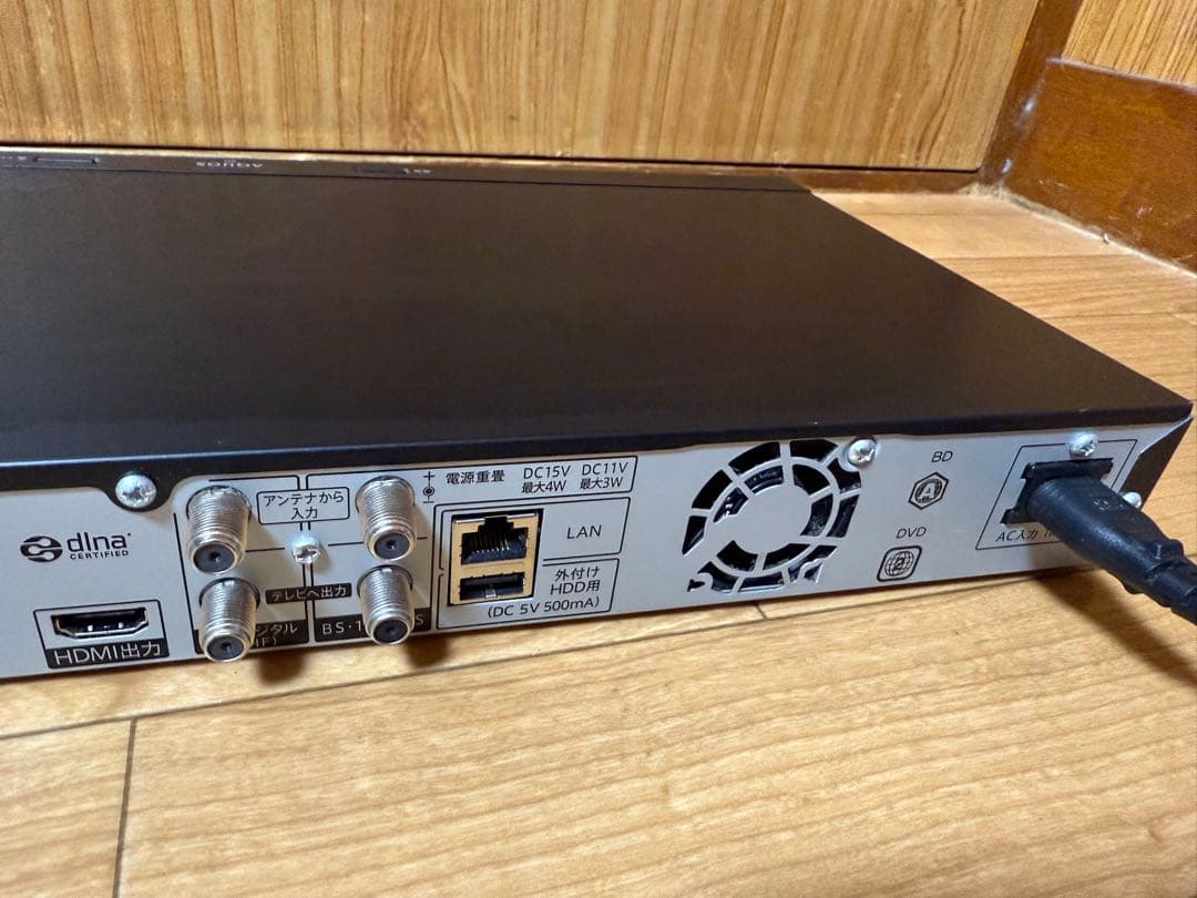 レコーダー SHARP BD-NS510