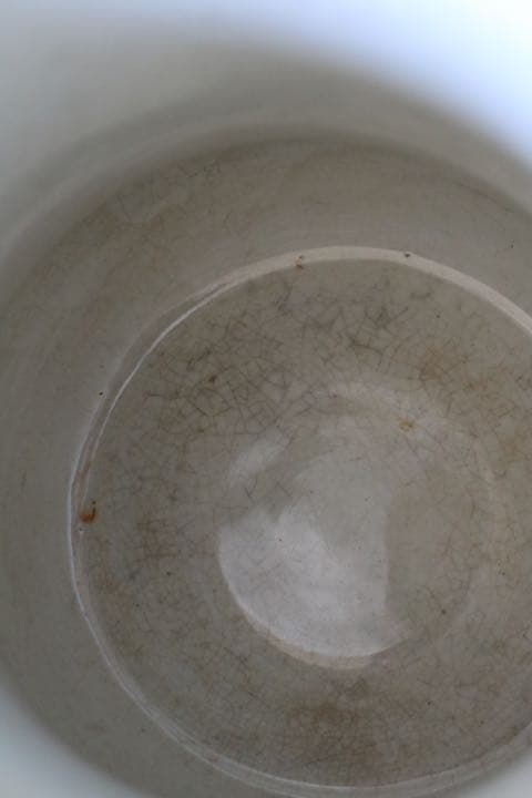 特大　水差し　ピシェ　フランス　アンティーク　菊