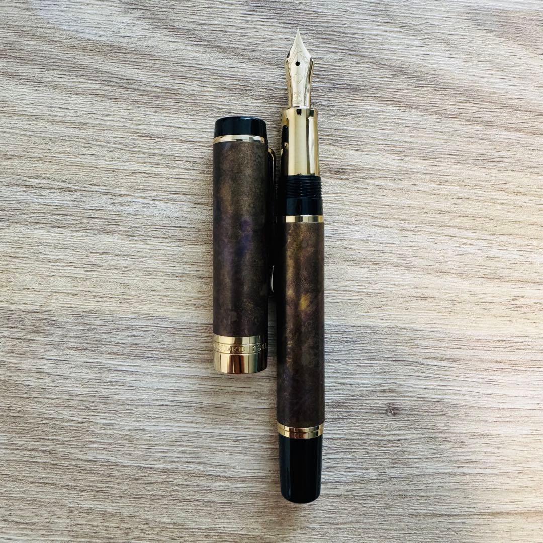 セーラー 万年筆 シリント パティナ F細字