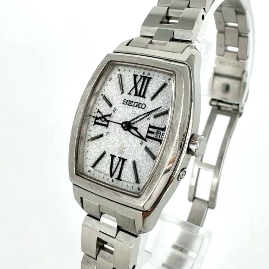 【稼働品】SEIKO Lk ルキア ラメ文字盤 レディースソーラー 腕時計