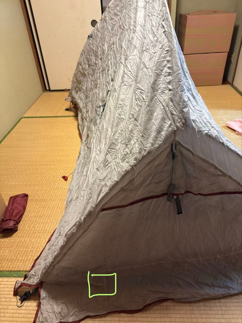 Naturehike 2人用 テント／スノースカート付き／オールシーズン対応