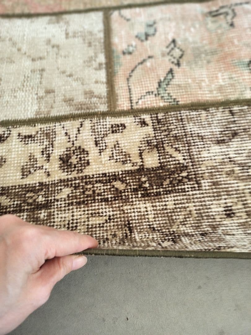 パッチワークラグNo.702