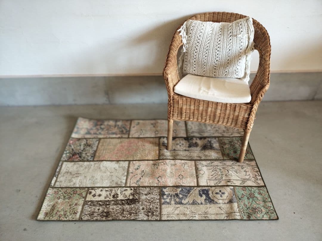 パッチワークラグNo.702